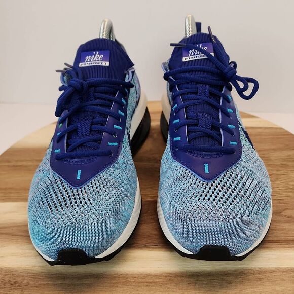 Nike Air Max Flyknit Racer Royal Blue Algae New With Tag Mens Size 6  FD2765-400 - Picture 2 of 12